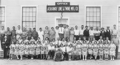 old photo of employees