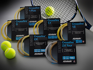 Ashaway Crossfire Plus Natural Tennis String made in USA 