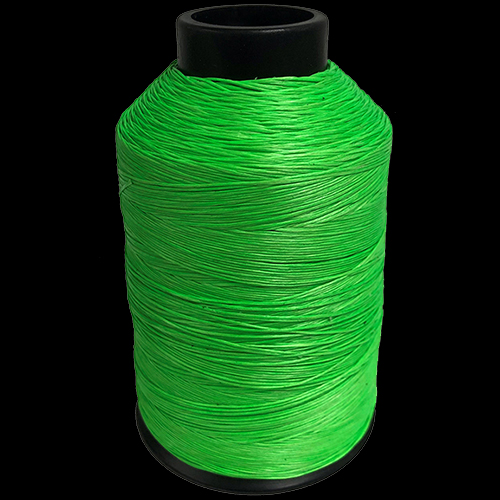flourescent green spool