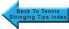 Back To Tennis Stringing Tips Index