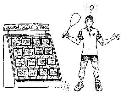 Steve Crandall's Squash Stringing Tips